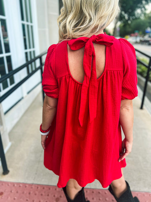 Red Date Night Dress