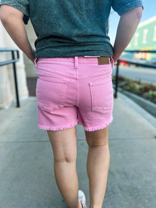 Pink Judy Blue Shorts