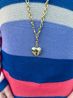 Infinity Heart Chain Necklace