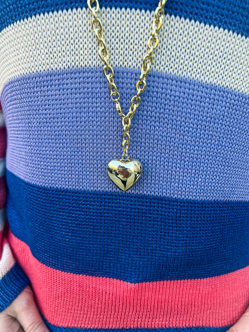 Infinity Heart Chain Necklace