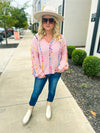 Pink Multi Thread Sweater