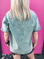 Free Bird Tee-Green