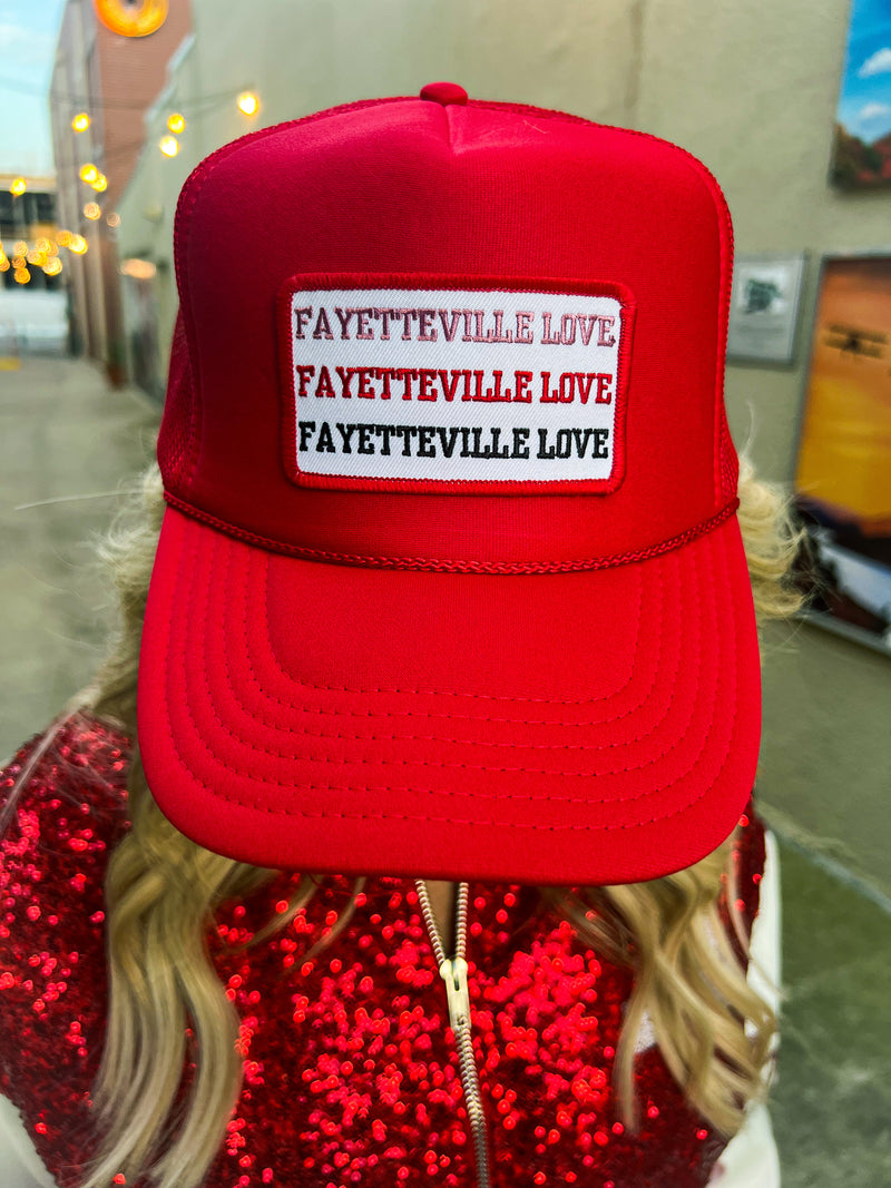 Fayetteville LOVE Trucker Cap
