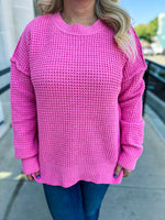 Pink Knit Sweater