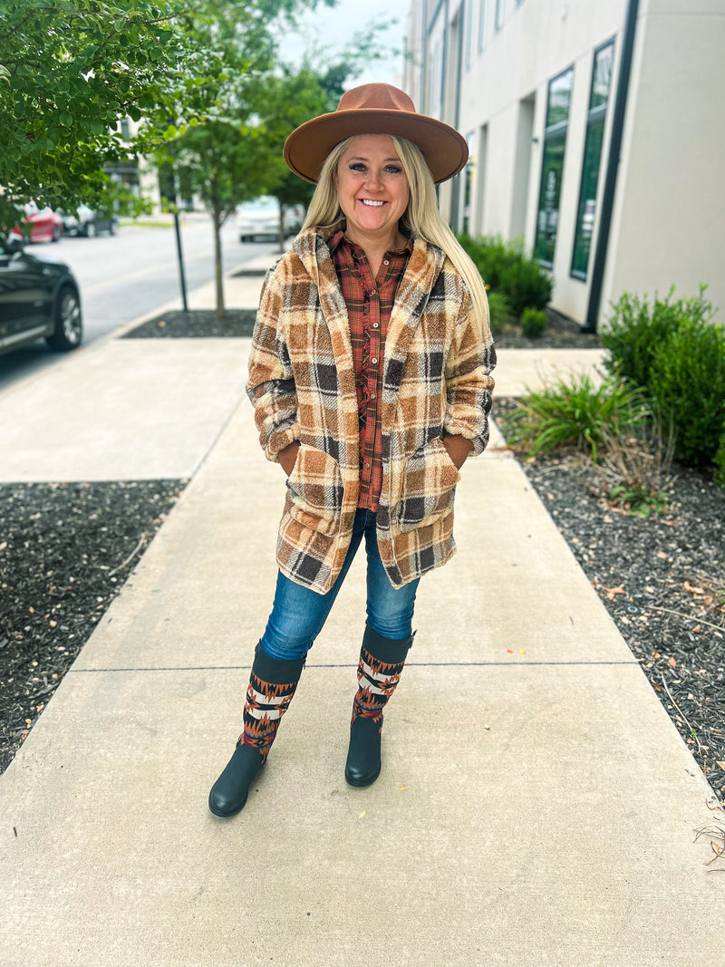 Plaid Fall Jacket