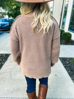 Taupe Knit Sweater