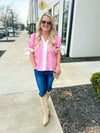 Pink Entro Bow Top