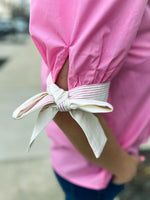 Pink Entro Bow Top