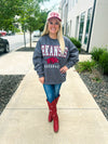 Red Gameday Boots with Stars