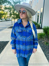 Blue Plaid Shacket