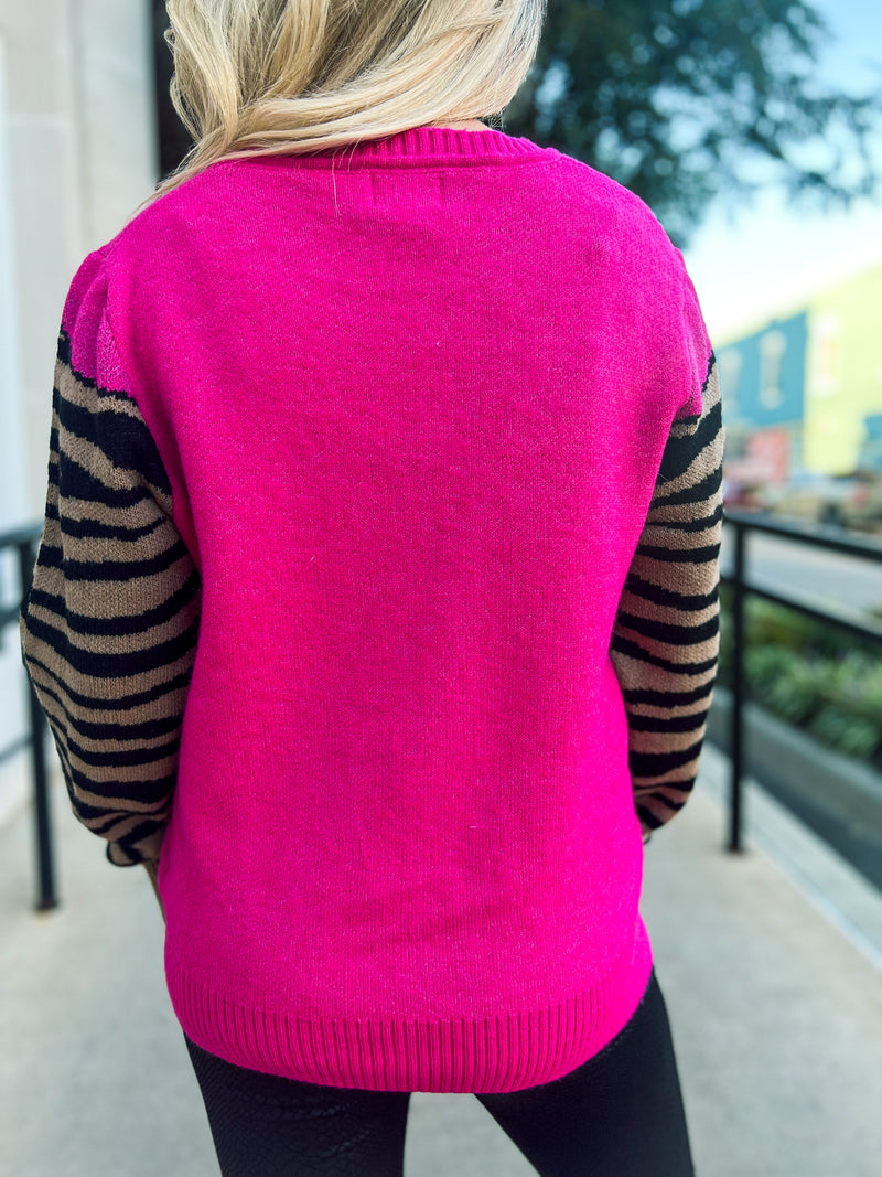 Pink Tiger Sweater