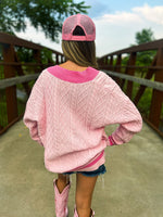 Pink Bow Cardigan