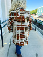 Plaid Checkered Hoodie