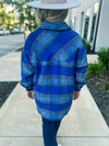 Blue Plaid Shacket