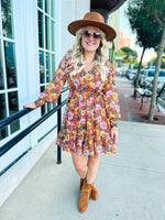 Rust Autumn Dress