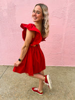 Red Babydoll Dress