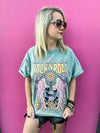 Green Rock N Roll Tee