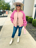 Pink Fleece Jacket