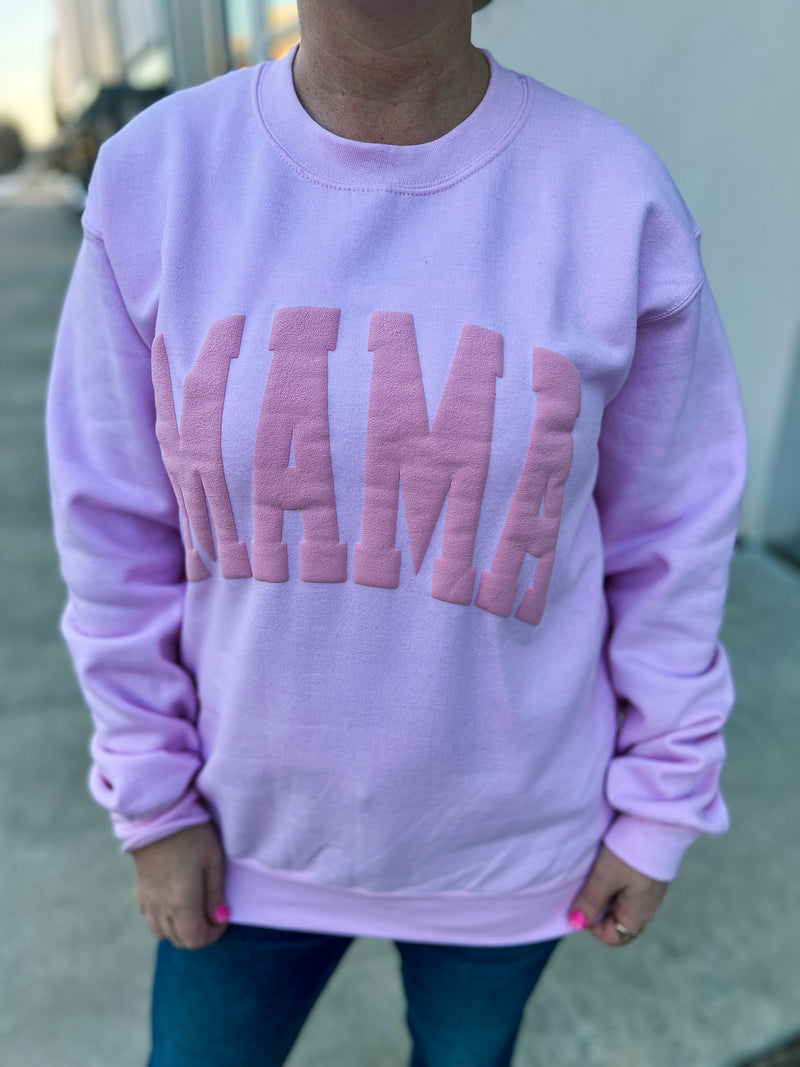 Pink Puff Mama Sweatshirt