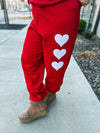 Red Heart Joggers