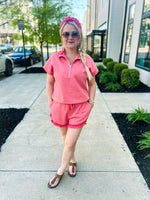 Orange Striped Top-Umgee
