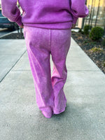 Pink Palazzo Sweatpants