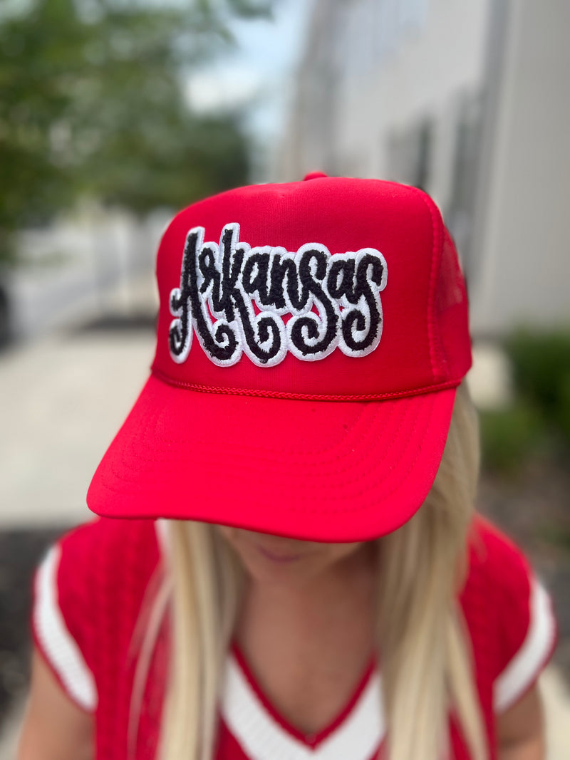 Arkansas Monogrammed Cap