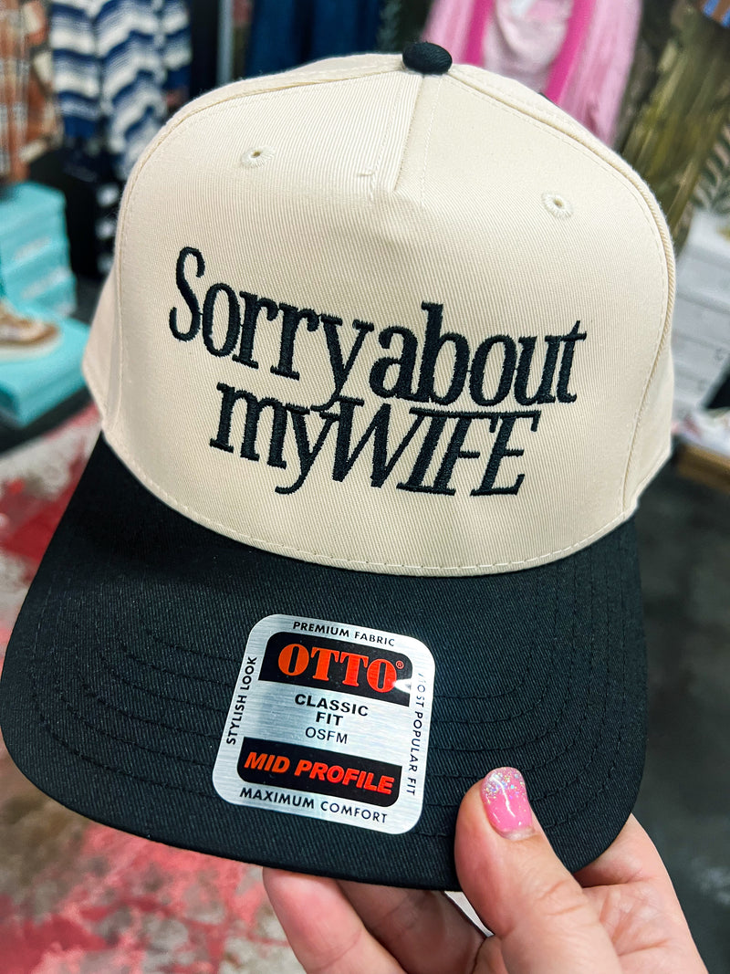 Sorry About My Wife Cap