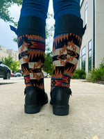 Black Aztec Boots