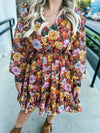 Rust Autumn Dress
