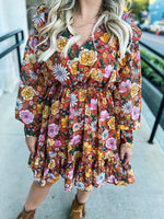 Rust Autumn Dress