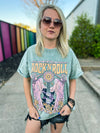 Green Rock N Roll Tee