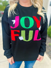 Black Joyful Pullover