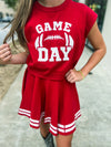 Gameday Cheer Skirt-Red