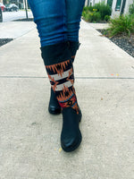 Black Aztec Boots