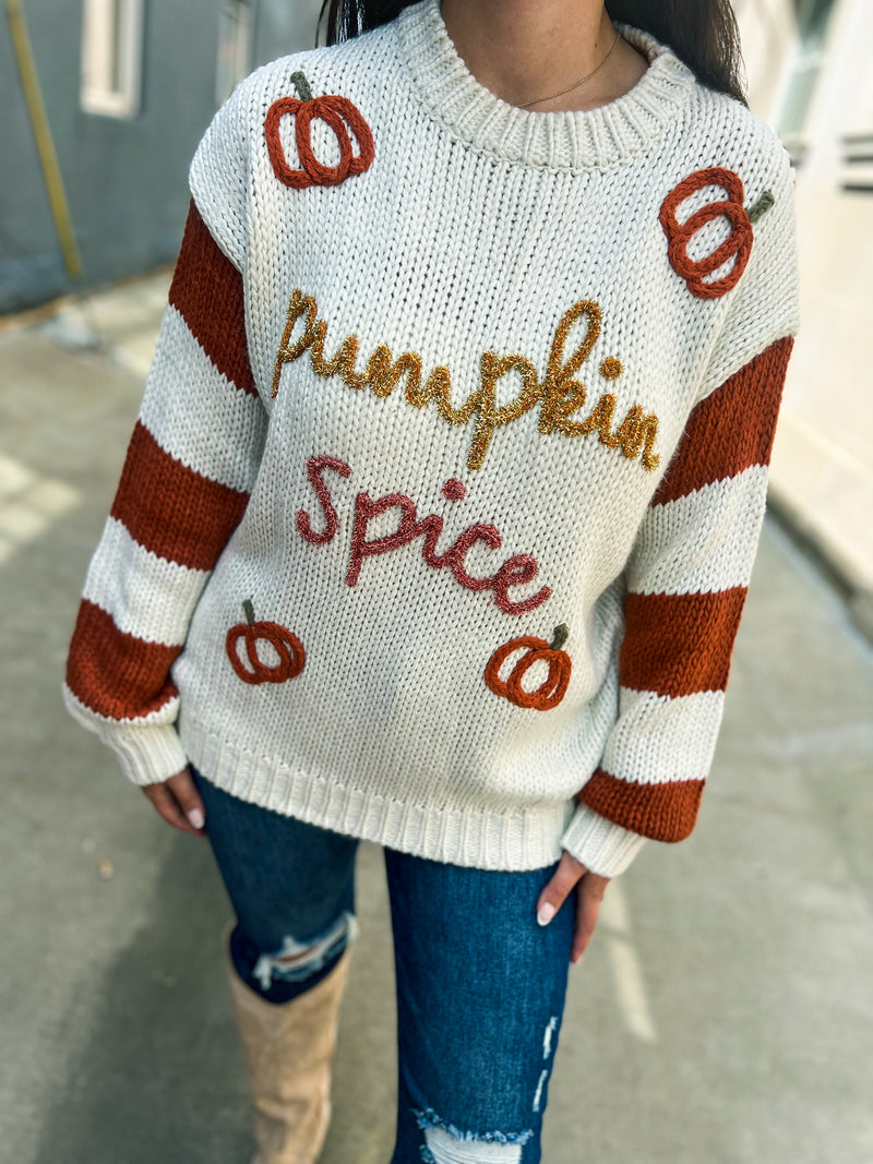 Pumpkin Spice Sweater