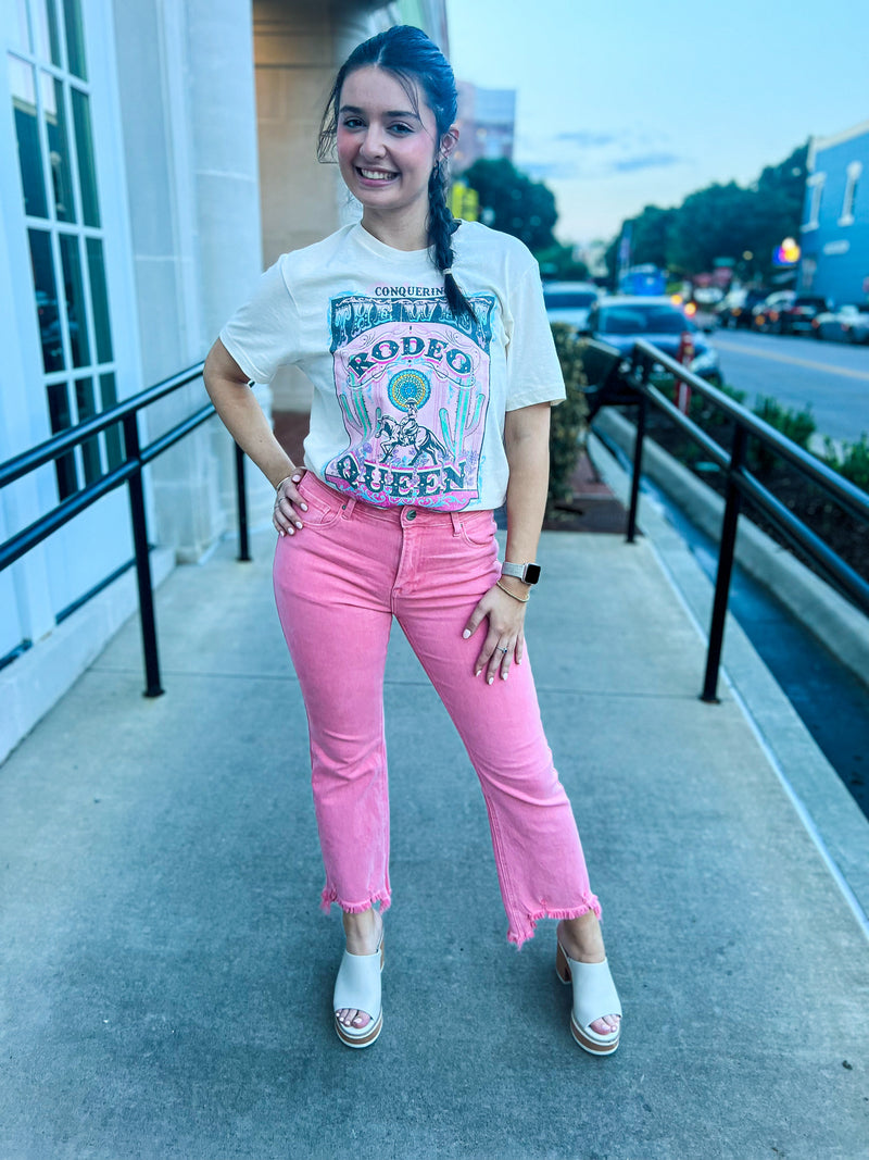 Pink Risen Jeans