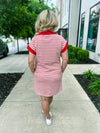 Red Striped She & Sky Dress