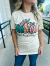 Creme Thankful Blessed Tee