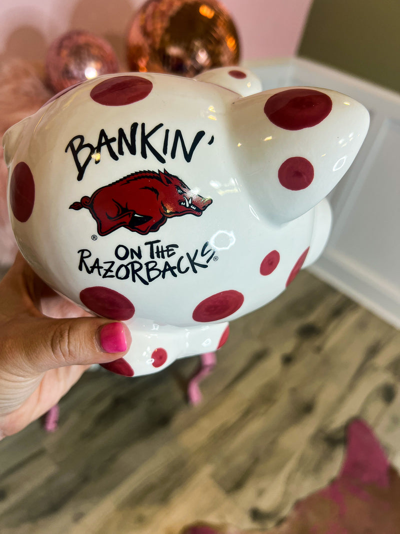 Razorback Piggy Bank