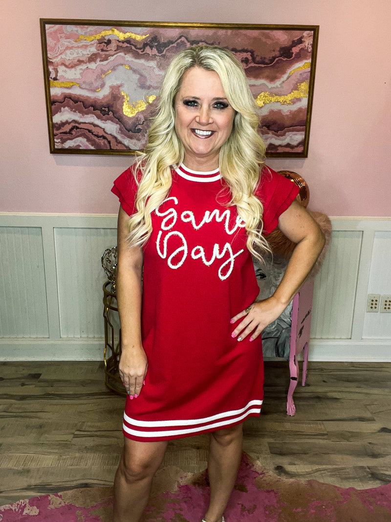 Gameday Sweater Dress