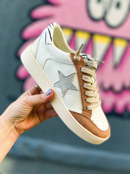 Brown Star Sneakers
