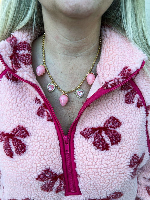 Berry Sweetheart Necklace