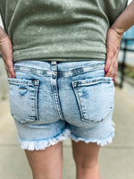 Risen Light Wash Shorts