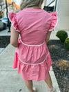 Pink Ruffle Dress