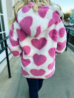 Pink Heart Hoodie