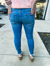 Light Wash Skinny Jelly Jeans