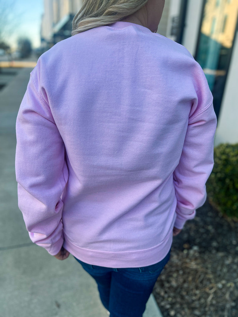 Pink Valentine's Sweatshirt