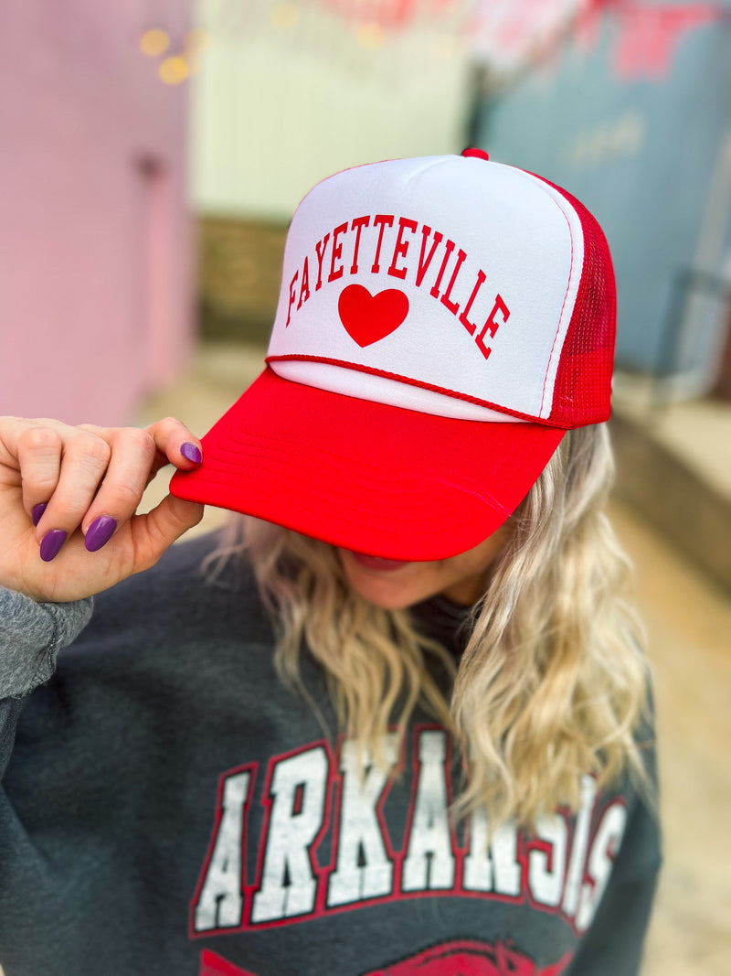 Fayetteville Heart Hat