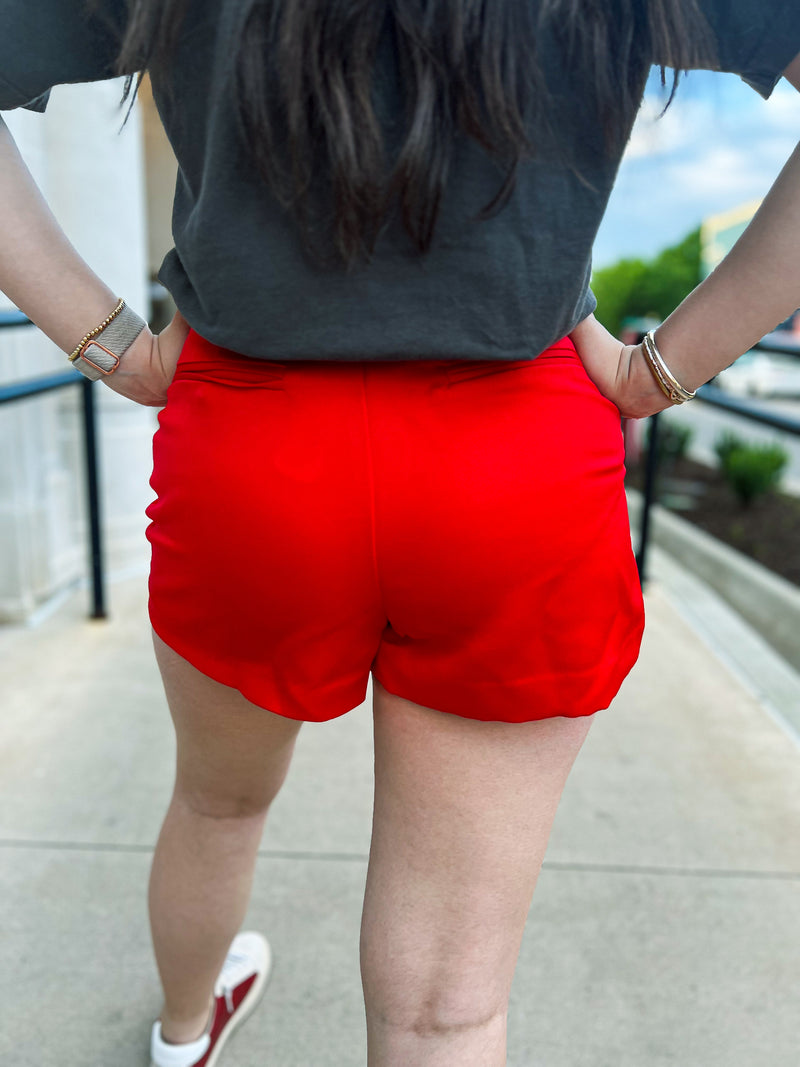 Red Skort